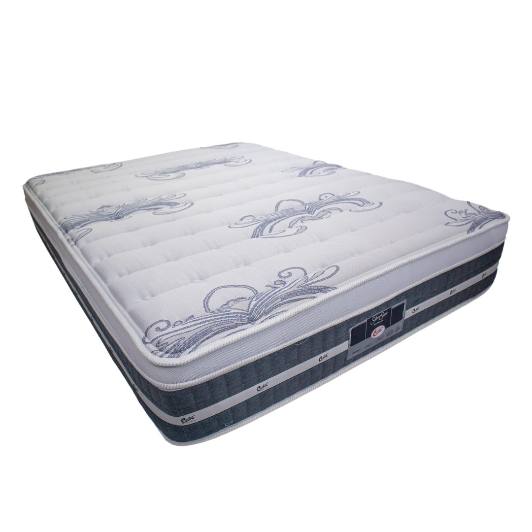 Colchão de Molas Ensacadas Casal - Silver Star Pocket Air New One Face